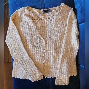 Vintage crochet cardigan